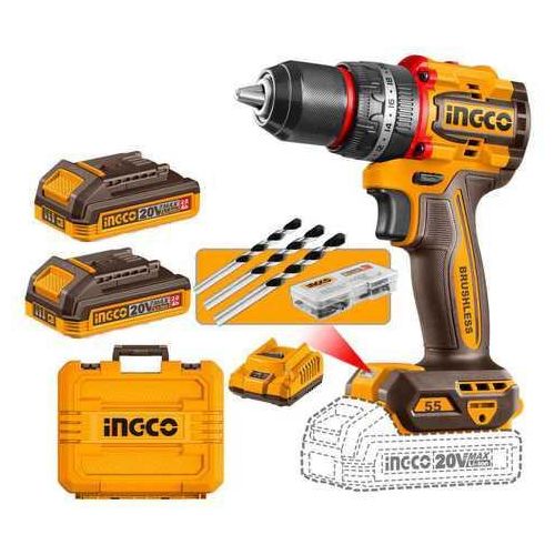 2-21-1.jpg Ingco Compact Brushless Cordless Impact Drill 55Nm 20v - Image 1
