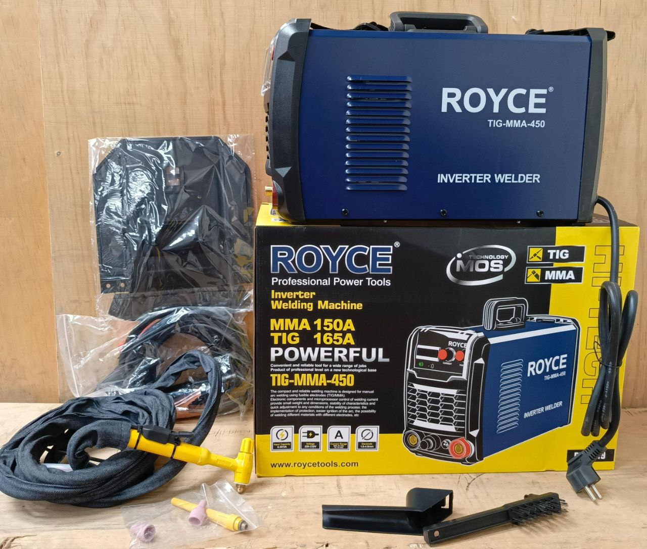 73b8f737-161e-427e-98c6-489ae79d1b9c.jpg Royce tig 450A inverter welding machine - Image 1